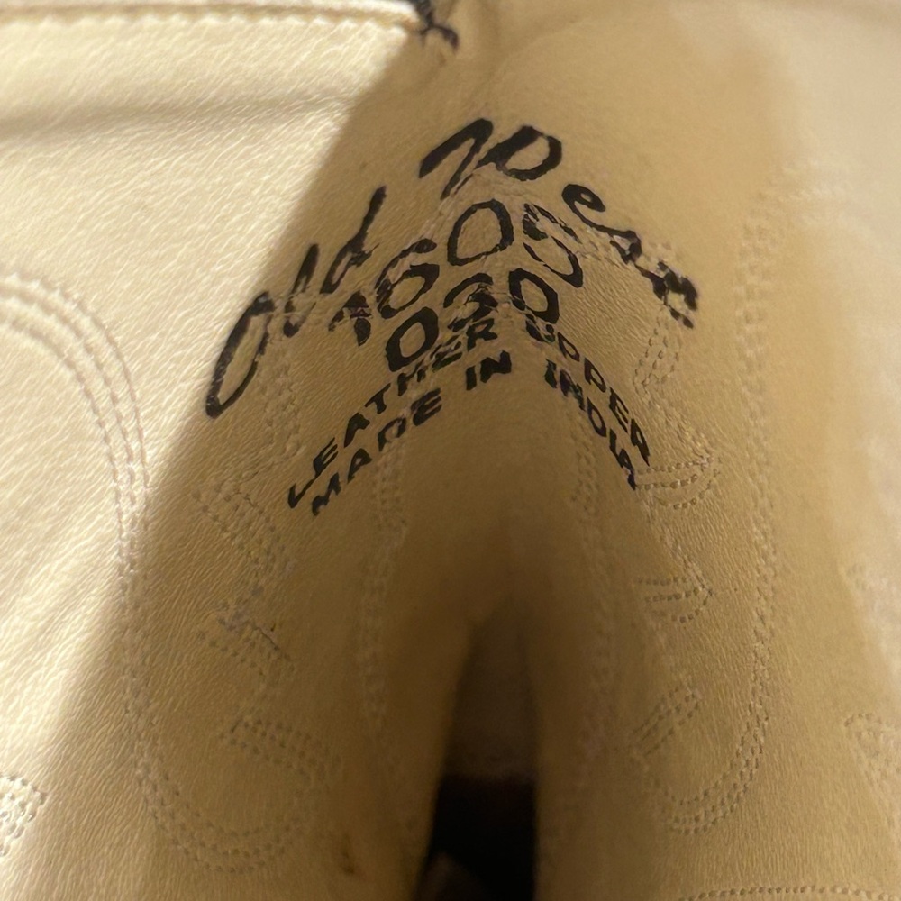 Jama old west youth made in India leather cowboy boots 1605 030 size (12 y). - Picture 6 of 7